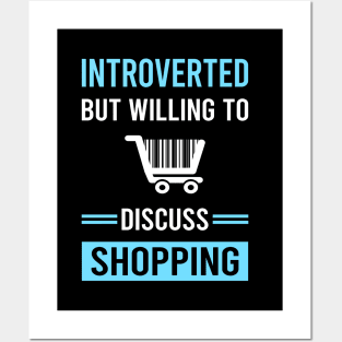 Introverted Shopping Shopper Posters and Art